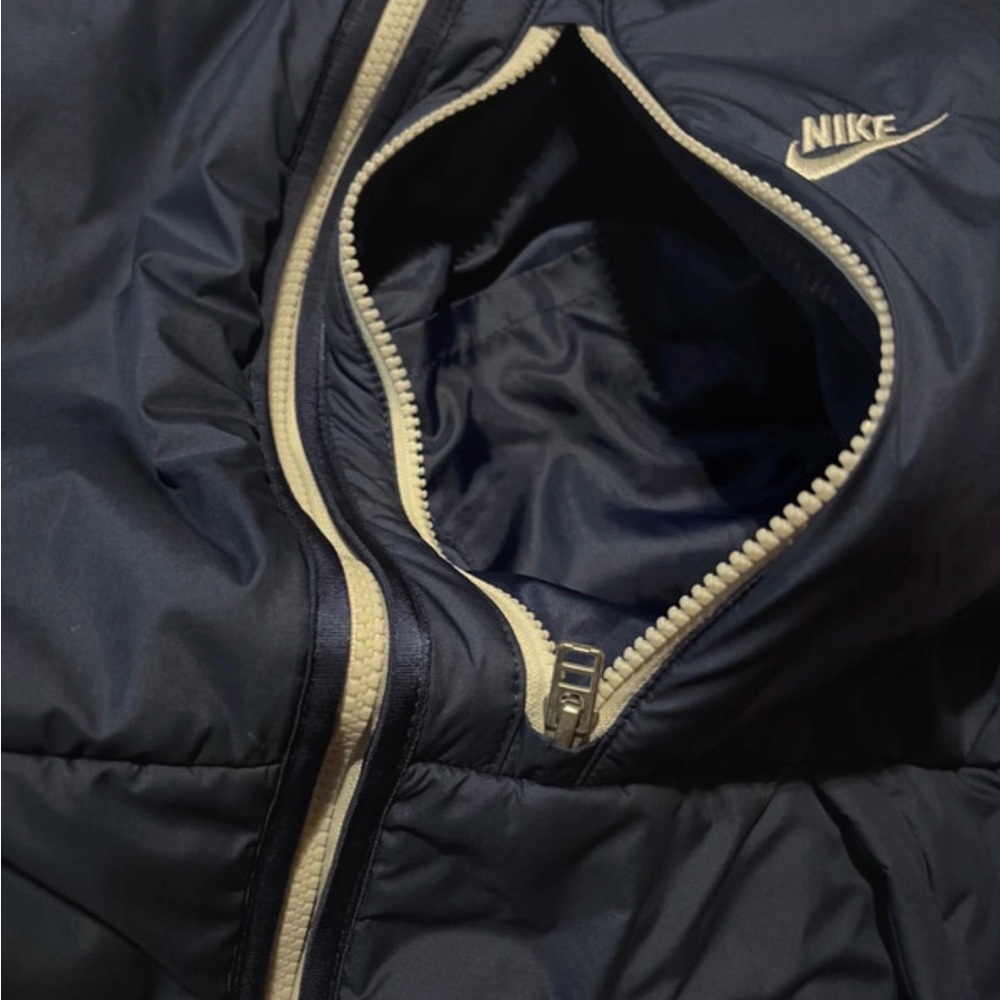Nike Sportswear Therma-Fit Legacy Fleece Lined Hooded JacketNavy DD6857-410 M Ta - Picture 7 of 15